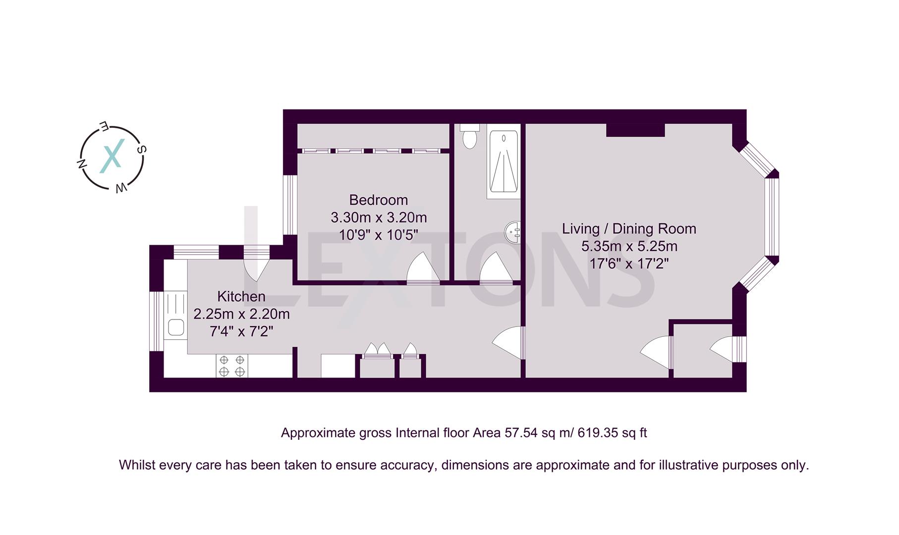 Floorplans For Lorna Road, Hove
