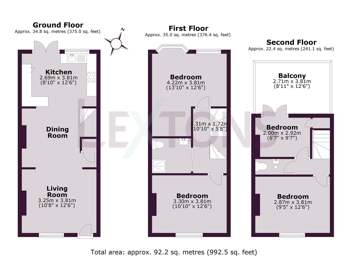 Floorplans For Church Street, Brighton