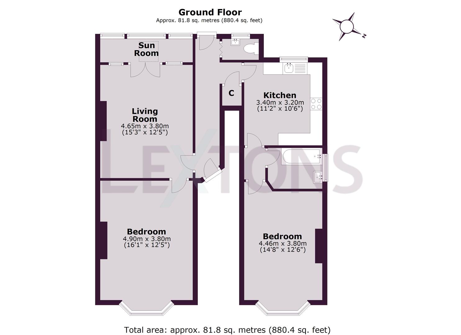 Floorplans For Beaconsfield Villas, Brighton