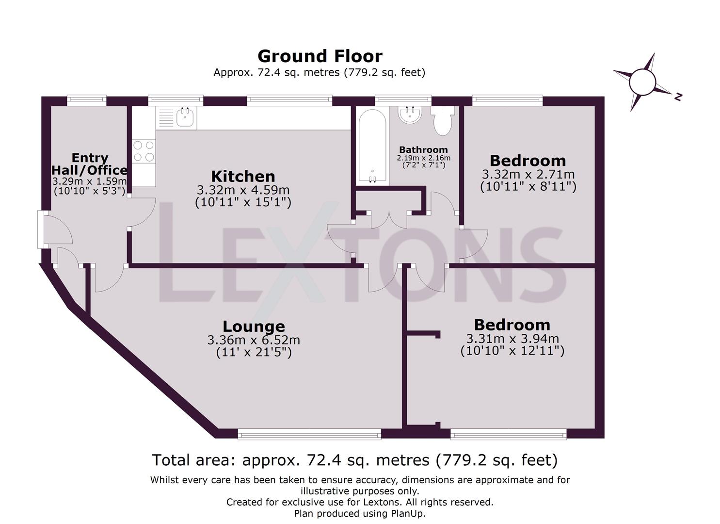 Floorplans For Leahurst Court Road, Brighton