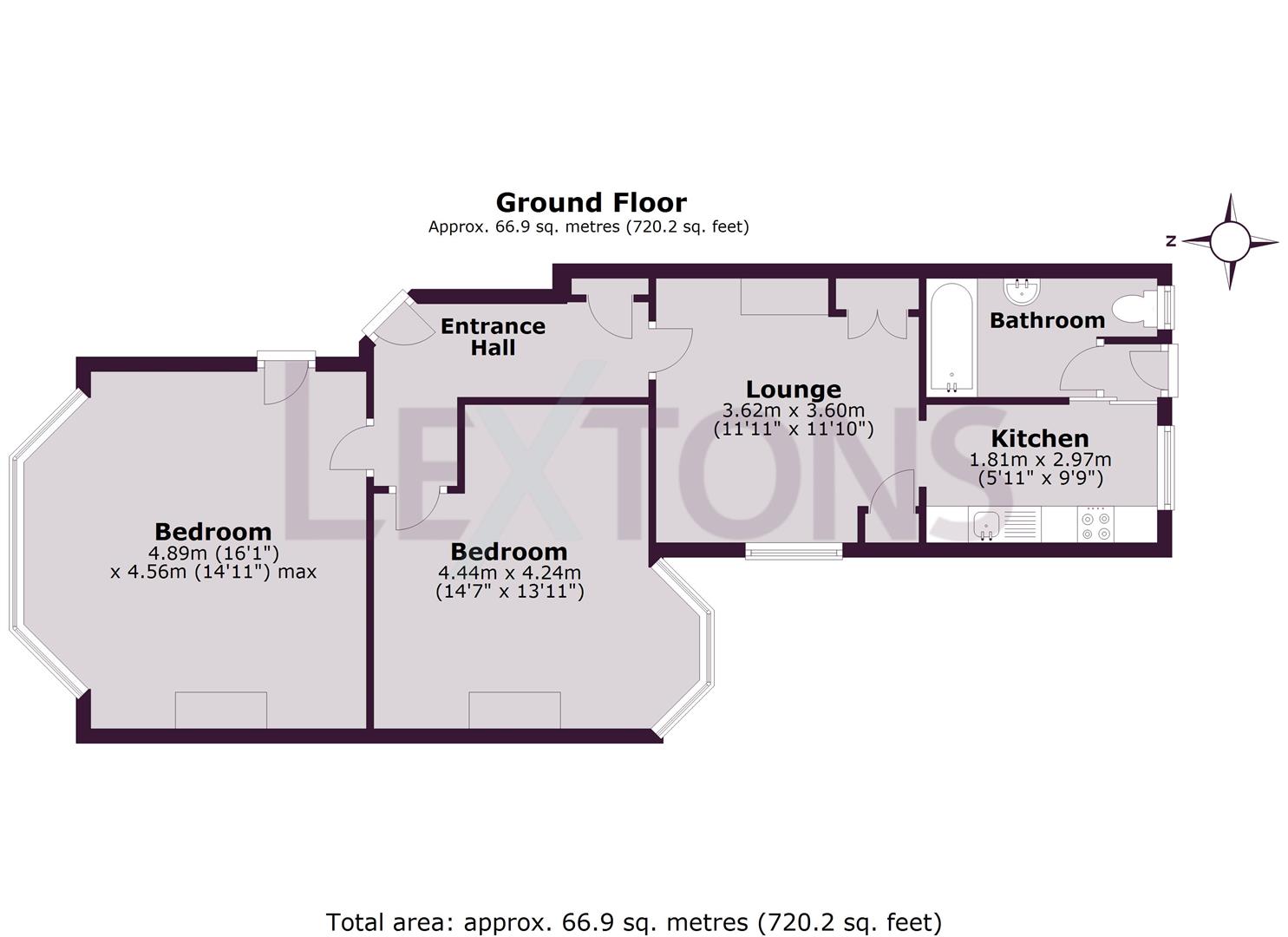 Floorplans For Lauriston Road, Brighton