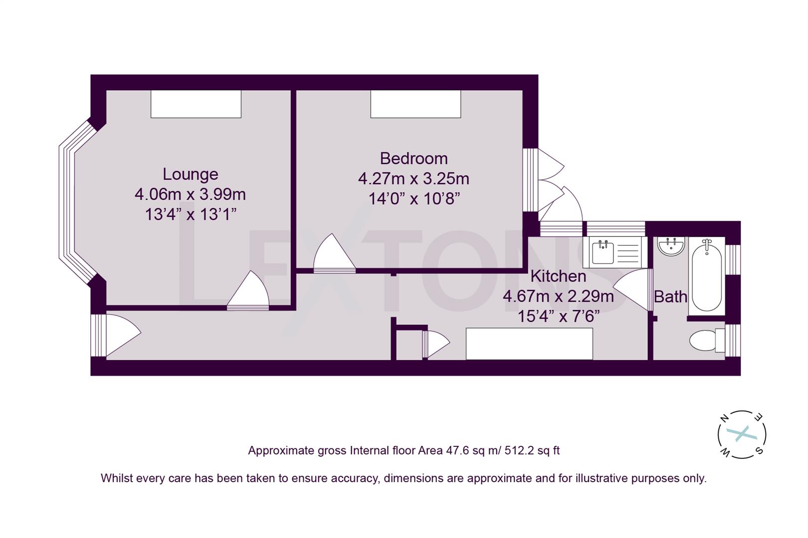 Floorplans For Queens Park Road, Brighton