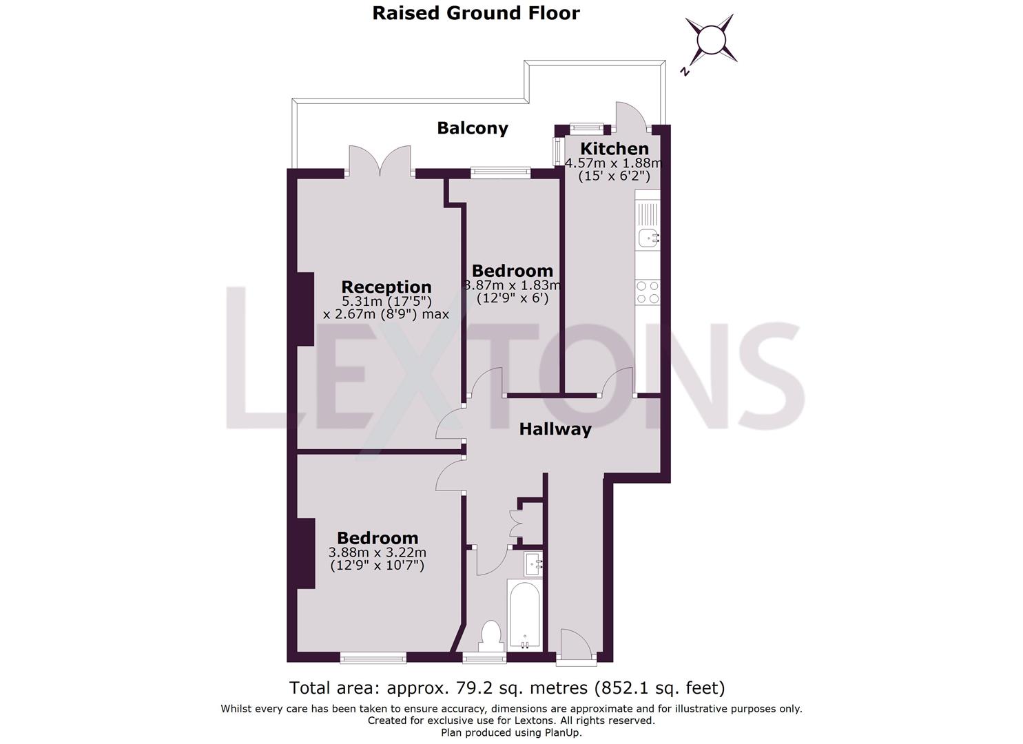 Floorplans For Park Crescent, Brighton