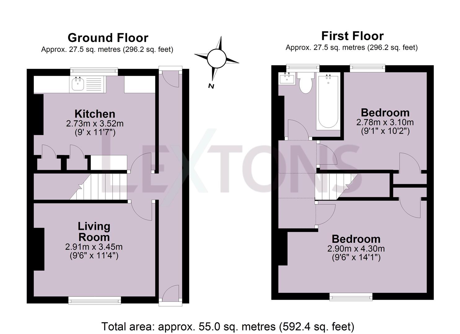 Floorplans For Newark Place, Brighton