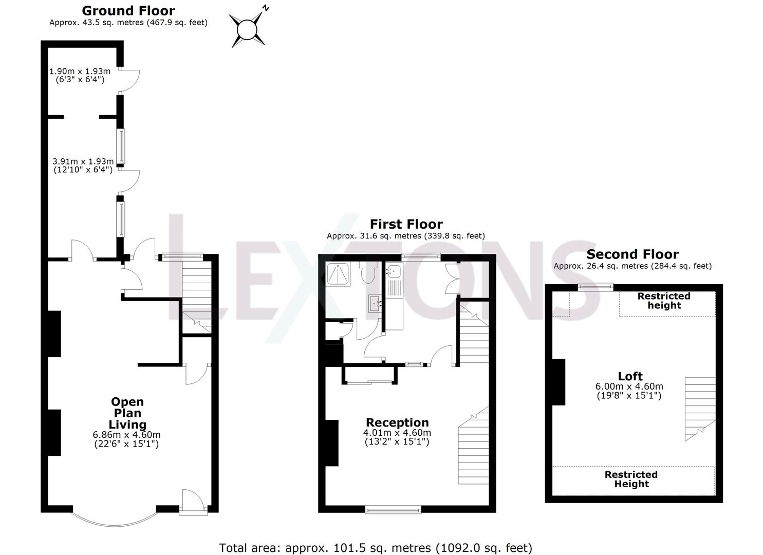 Floorplans For St. Pancras, Chichester