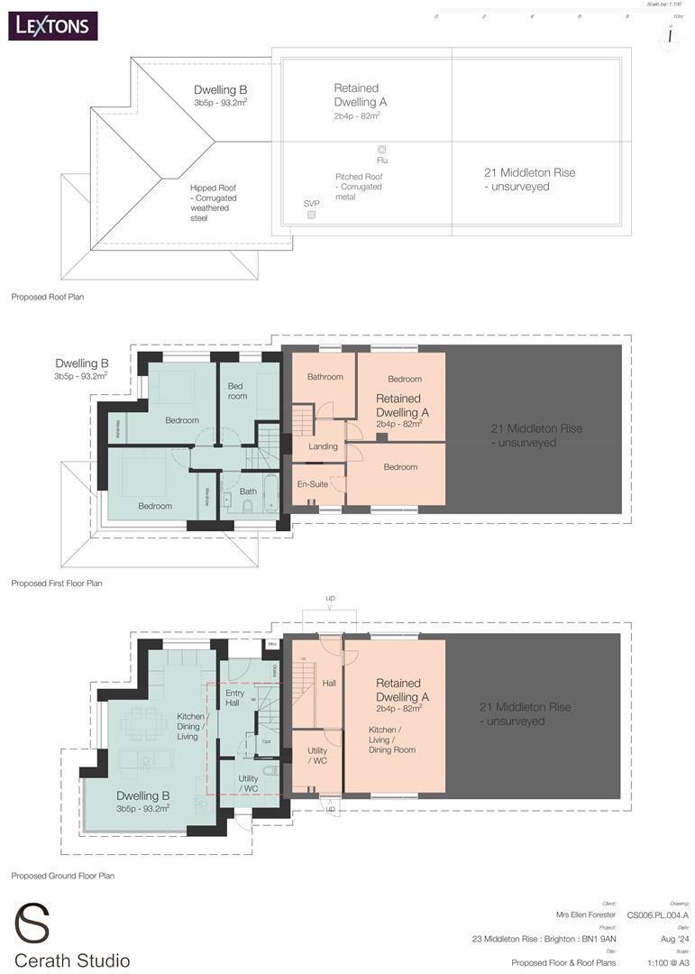 Floorplans For Middleton Rise, Brighton