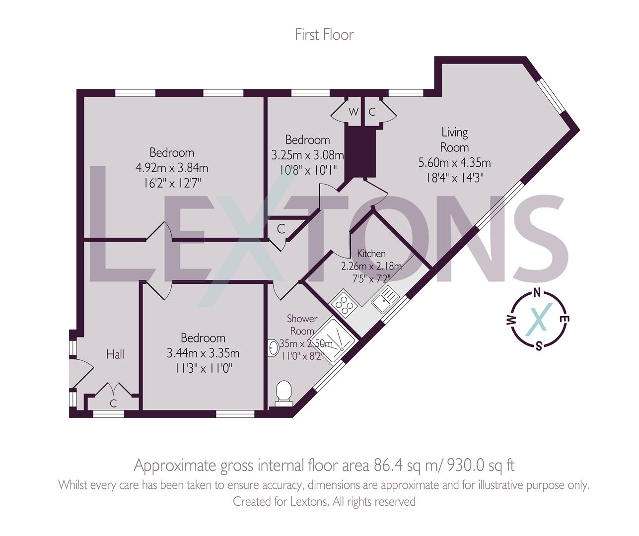 Floorplans For Buckingham Place, BN1