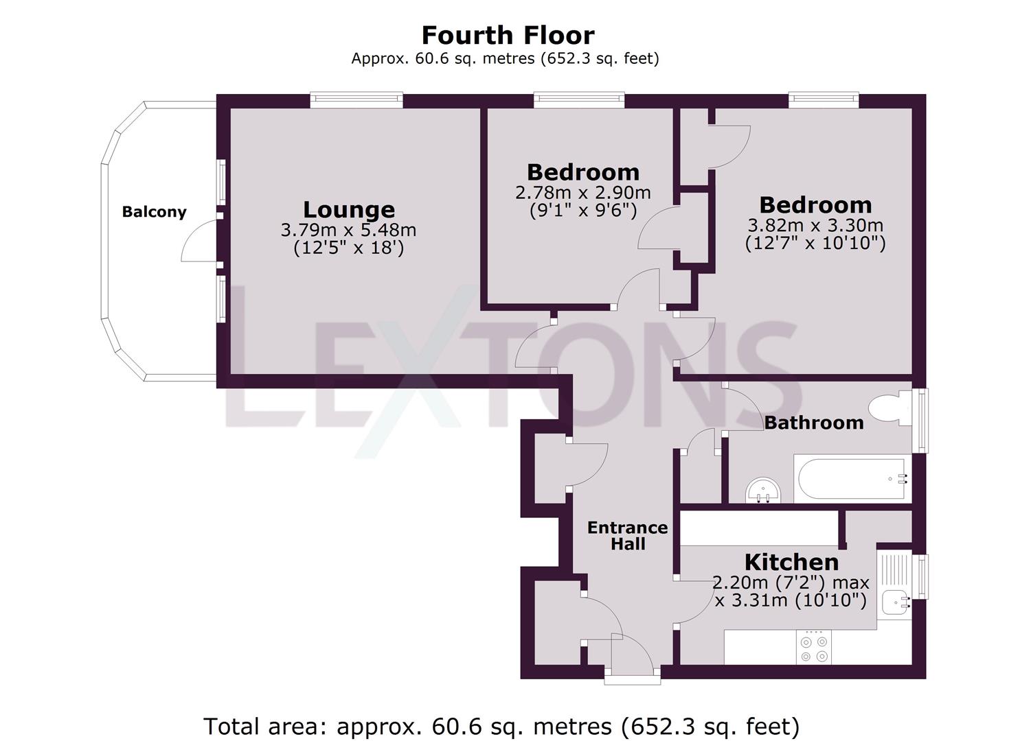 Floorplans For High Street, Rottingdean