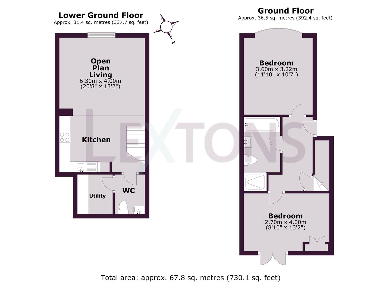 Floorplans For Southover Street, Brighton