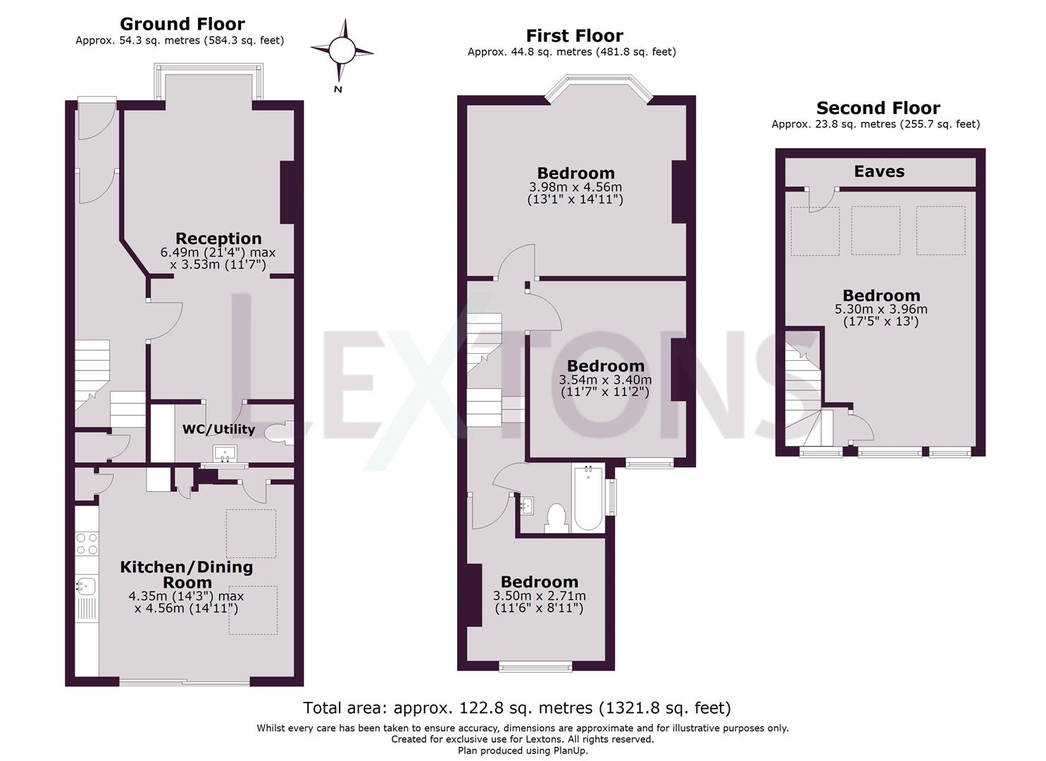 Floorplans For Osborne Road, Brighton