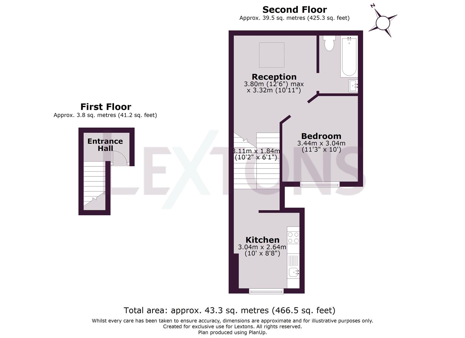 Floorplans For Preston Road, Brighton