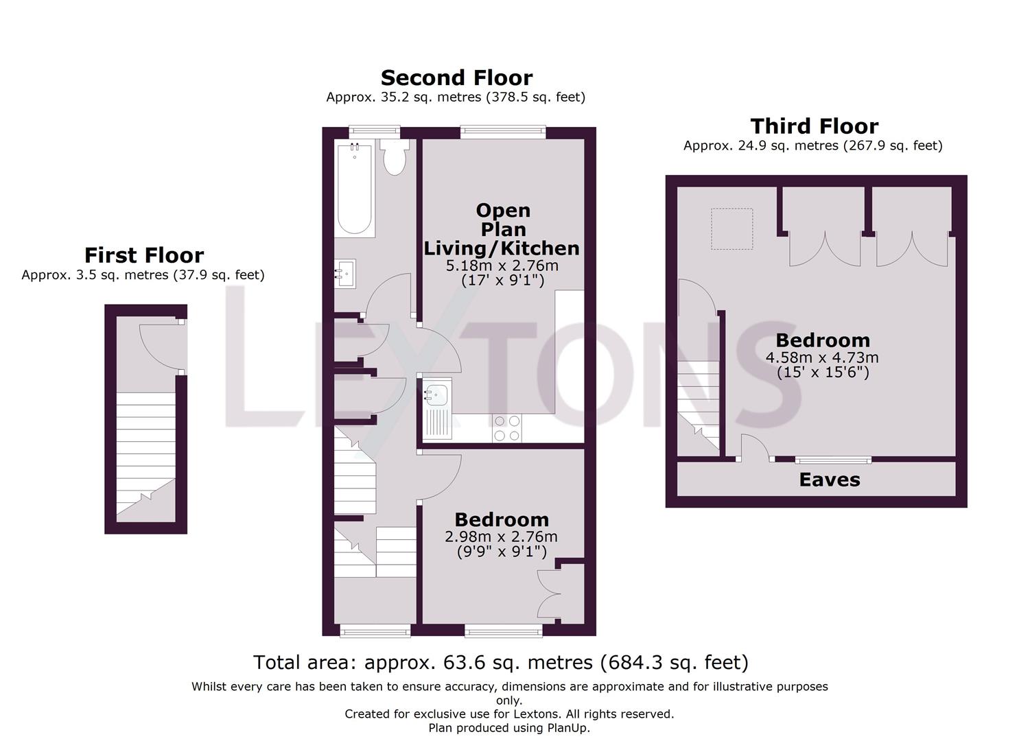 Floorplans For Clarendon Place, Brighton