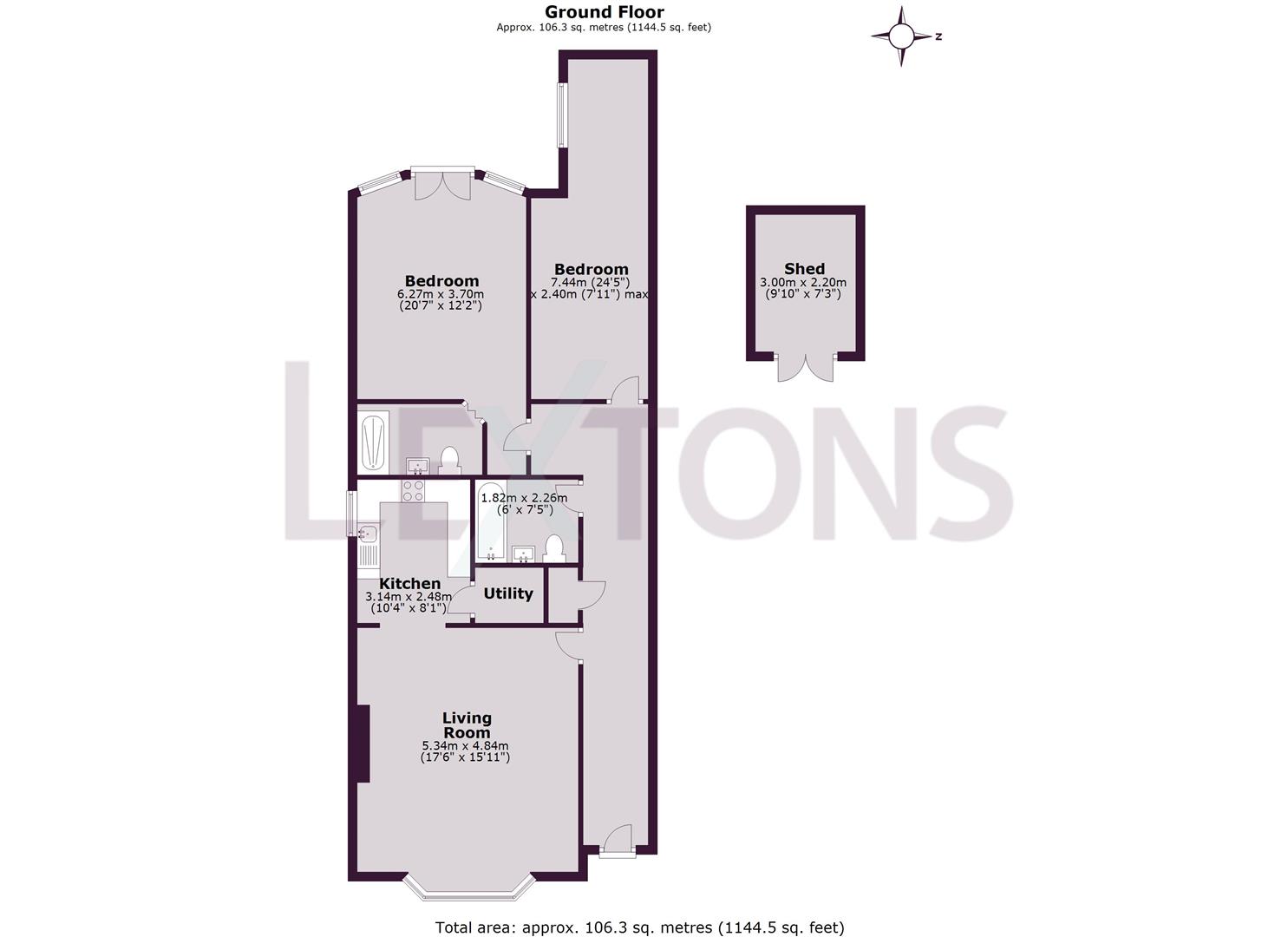 Floorplans For Salisbury Road, Hove