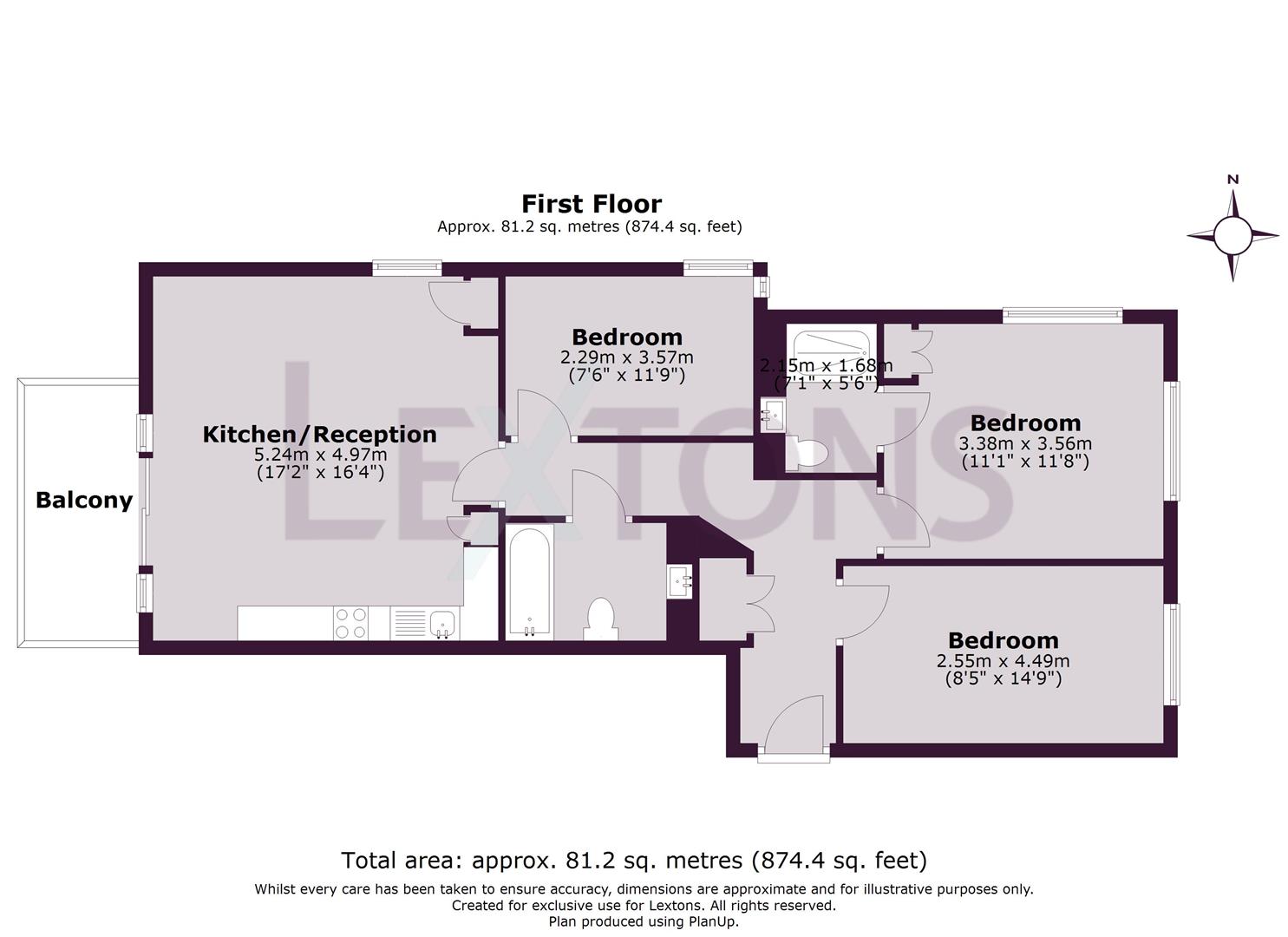 Floorplans For Goldstone Crescent, Hove