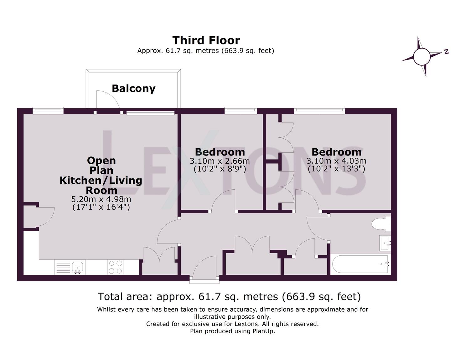 Floorplans For 4 Clarendon Place, Portslade