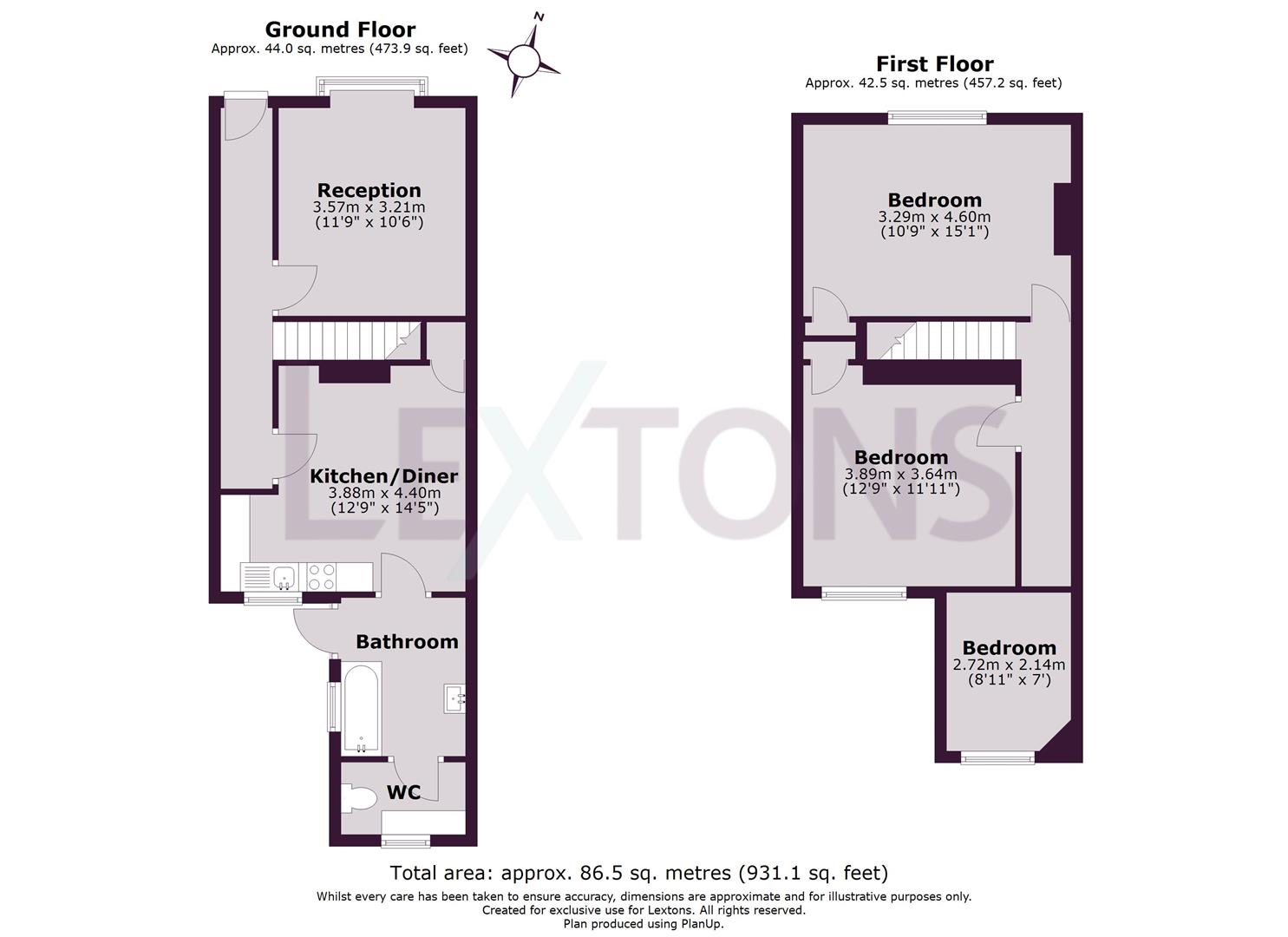Floorplans For Hart Road, Dorking