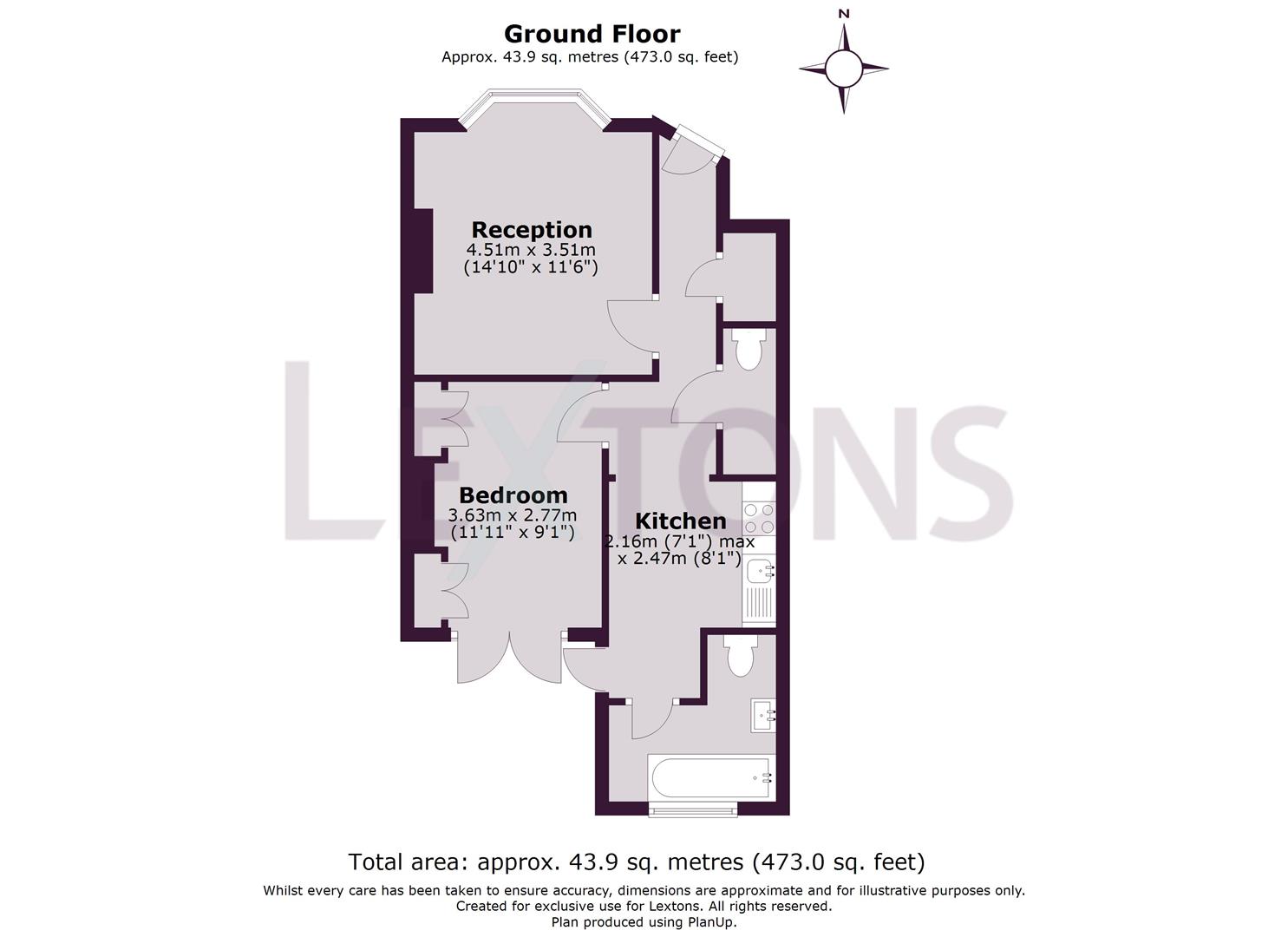 Floorplans For Colbourne Road, Hove