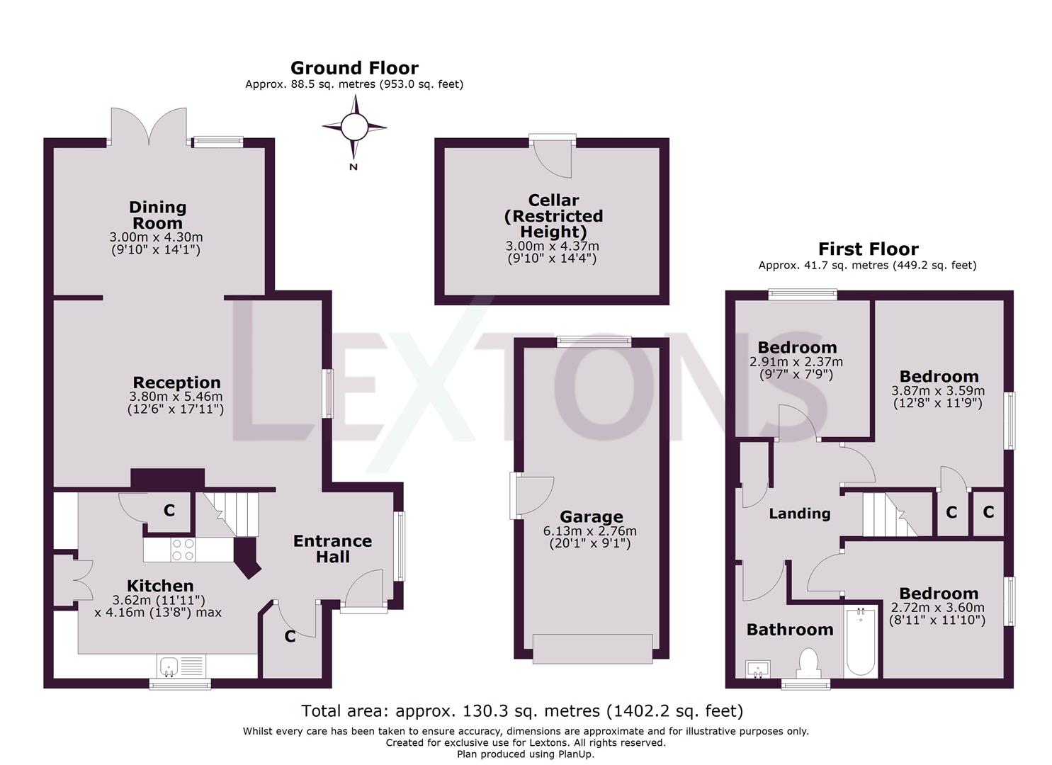 Floorplans For Truleigh Close, Brighton