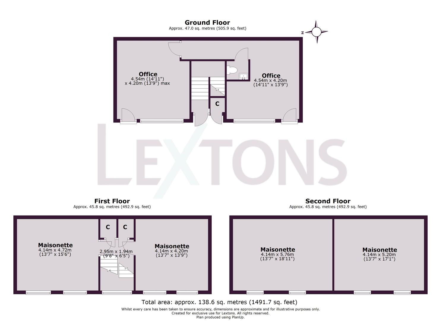 Floorplans For Dorset Street, Brighton