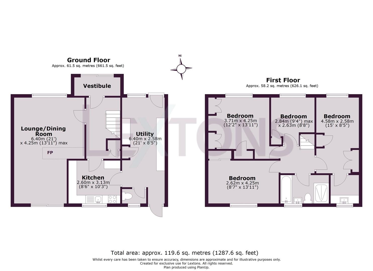 Floorplans For Rushlake Road, Brighton