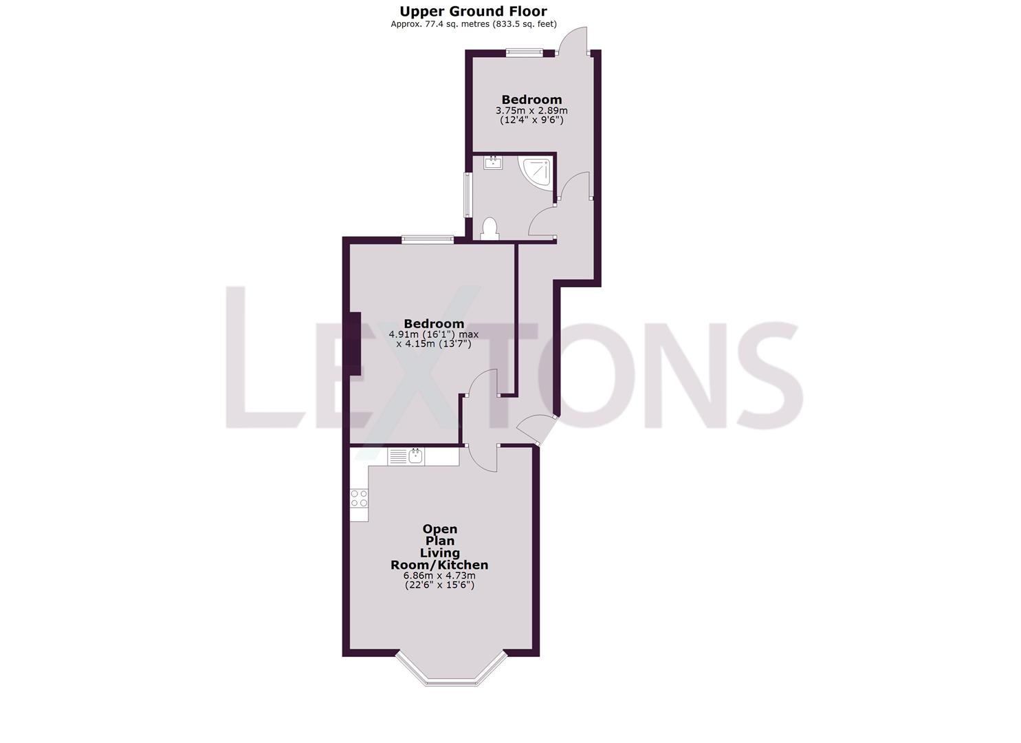Floorplans For First Avenue, Hove