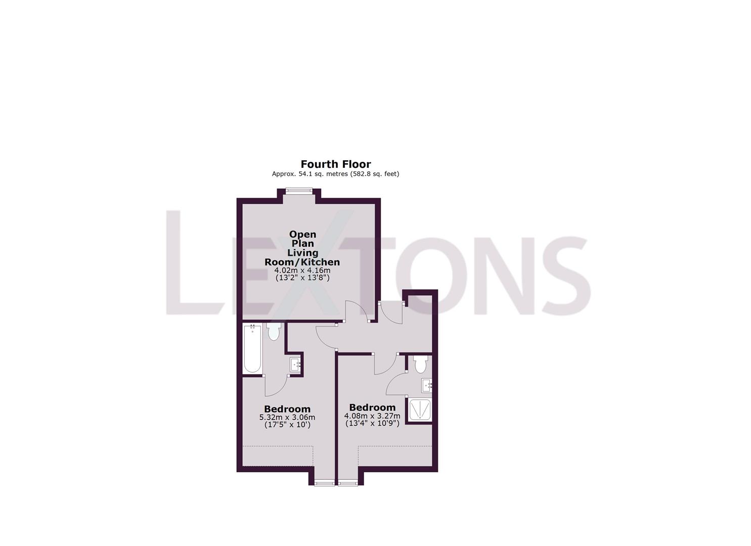 Floorplans For First Avenue, Hove