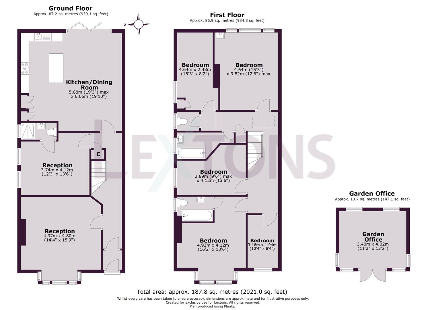 Floorplans For Modena Road, Hove