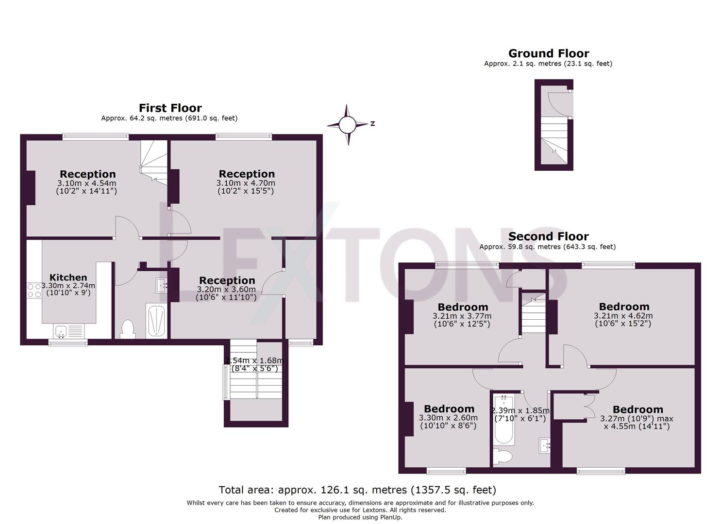 Floorplans For Cuckfield Road, Hurstpierpoint, Hassocks
