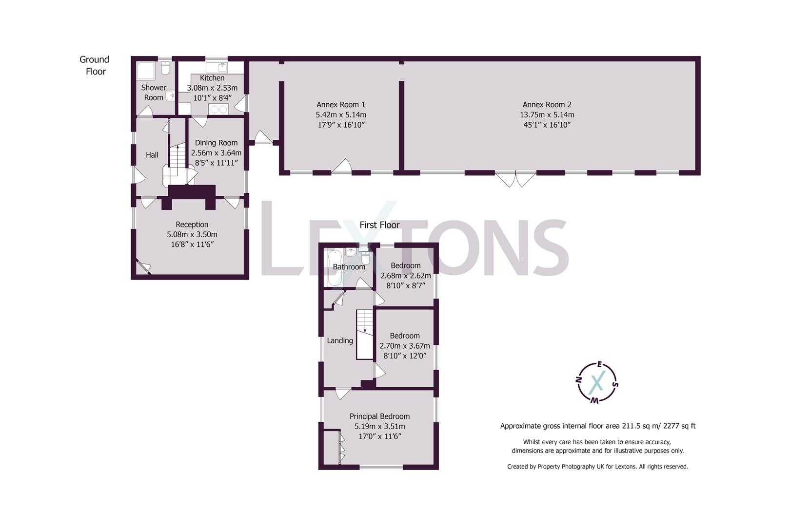 Floorplans For Forest Lane, Castle Goring, Worthing