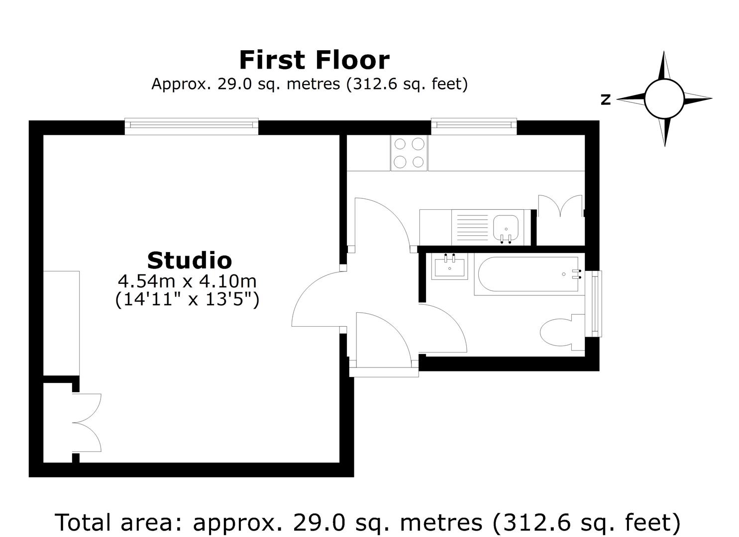 Floorplans For Denmark Villas, Hove
