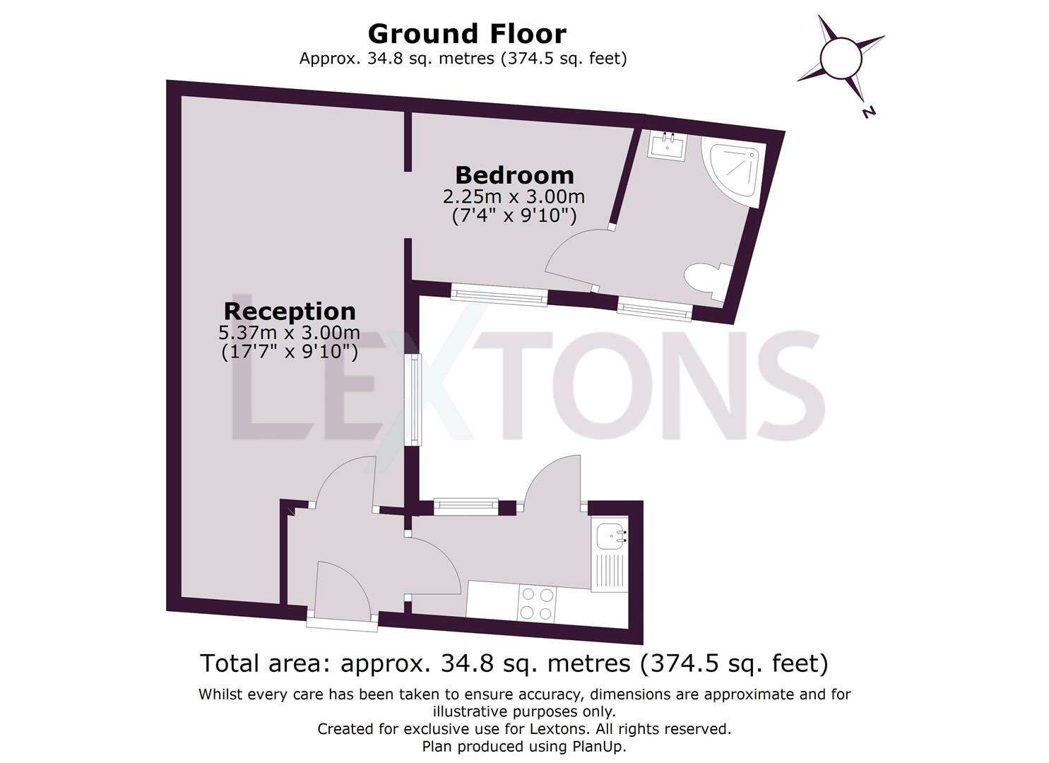 Floorplans For Leslie Street, Eastbourne