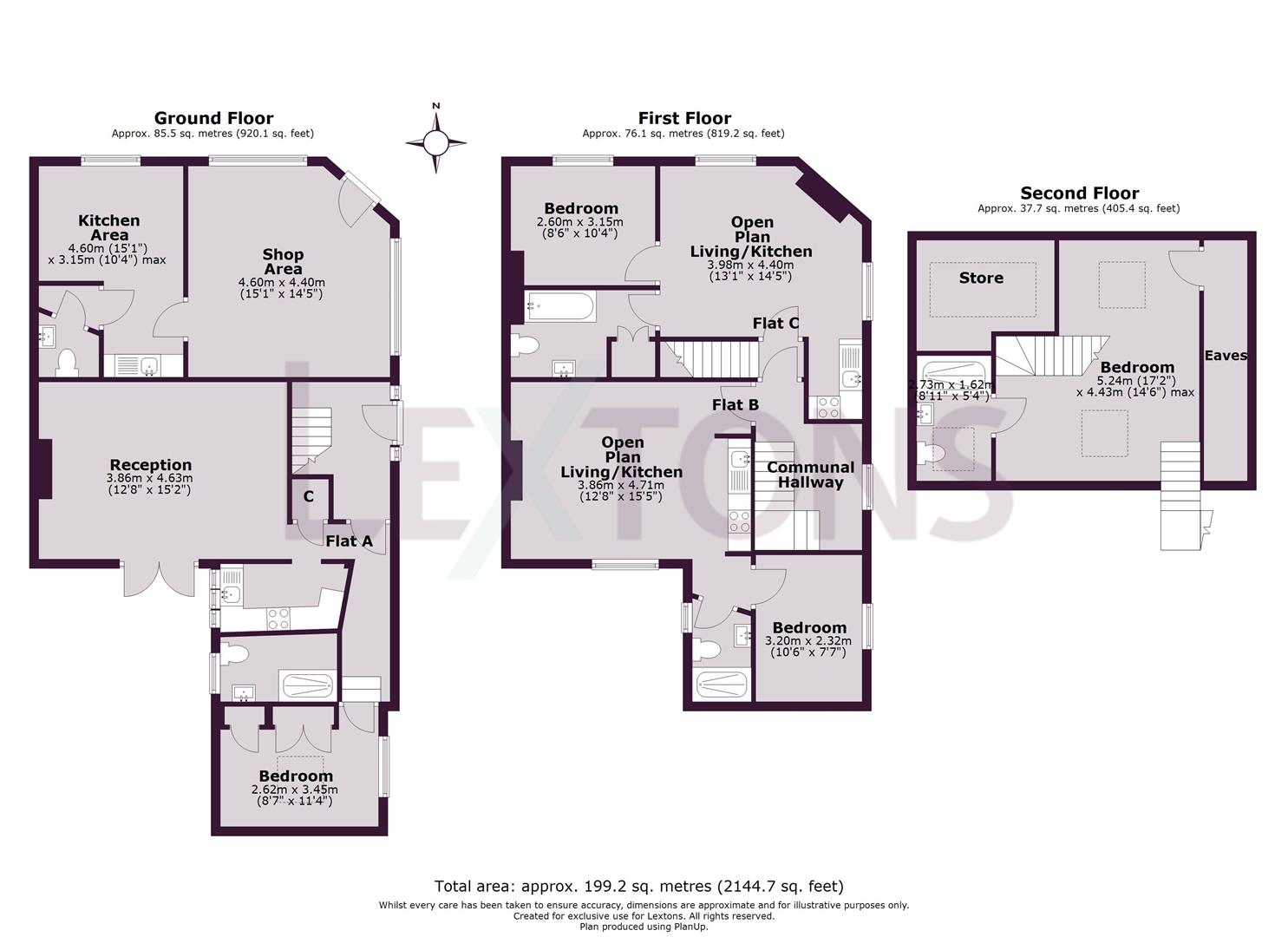 Floorplans For Linkfield Street, Redhill