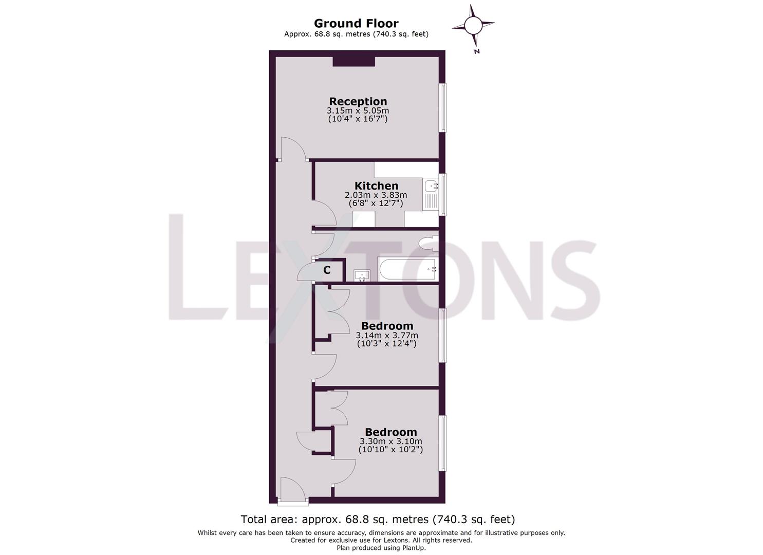 Floorplans For Wilbury Crescent, Hove