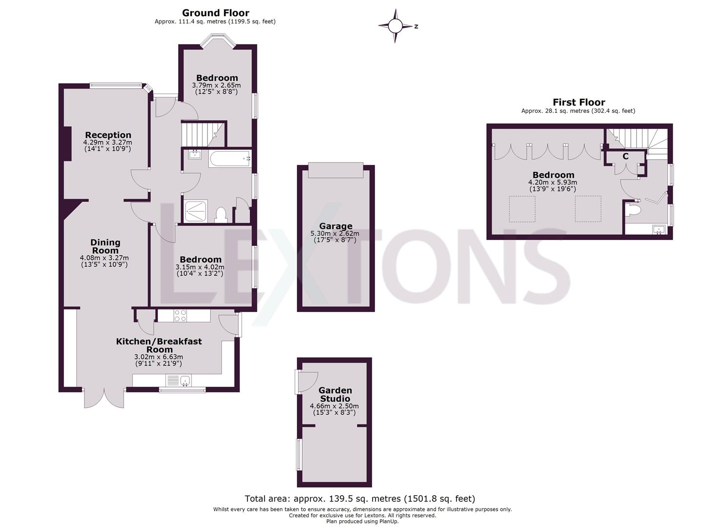 Floorplans For Braybon Avenue, Brighton