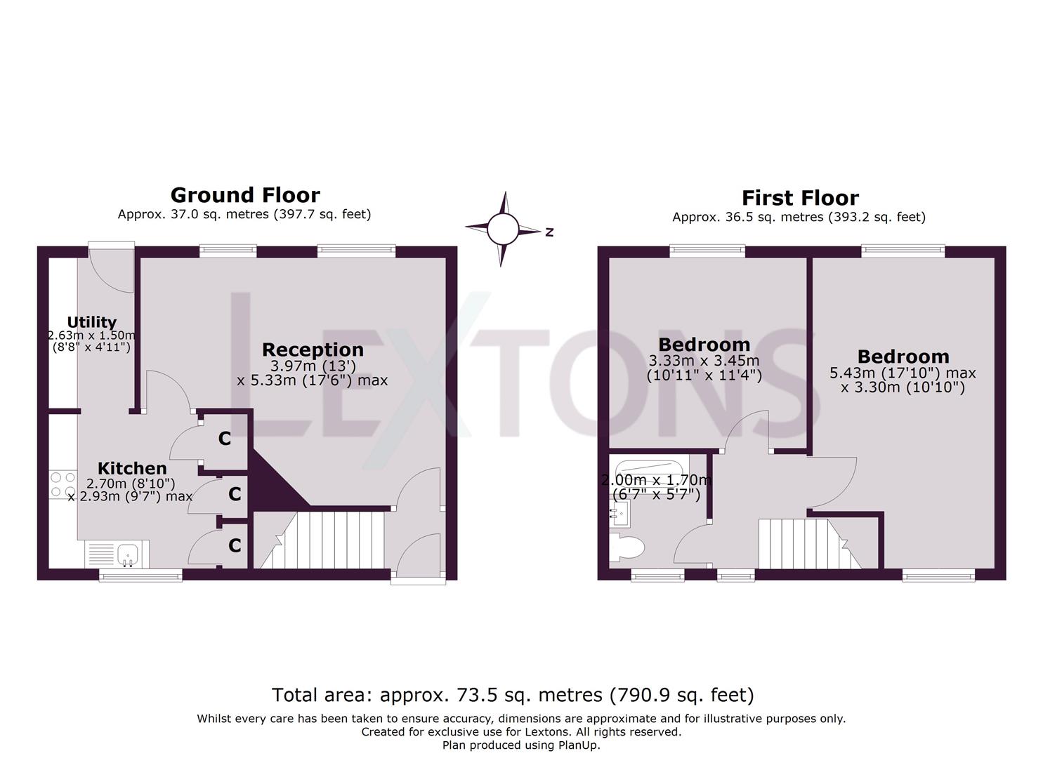 Floorplans For Rotherfield Close, Brighton