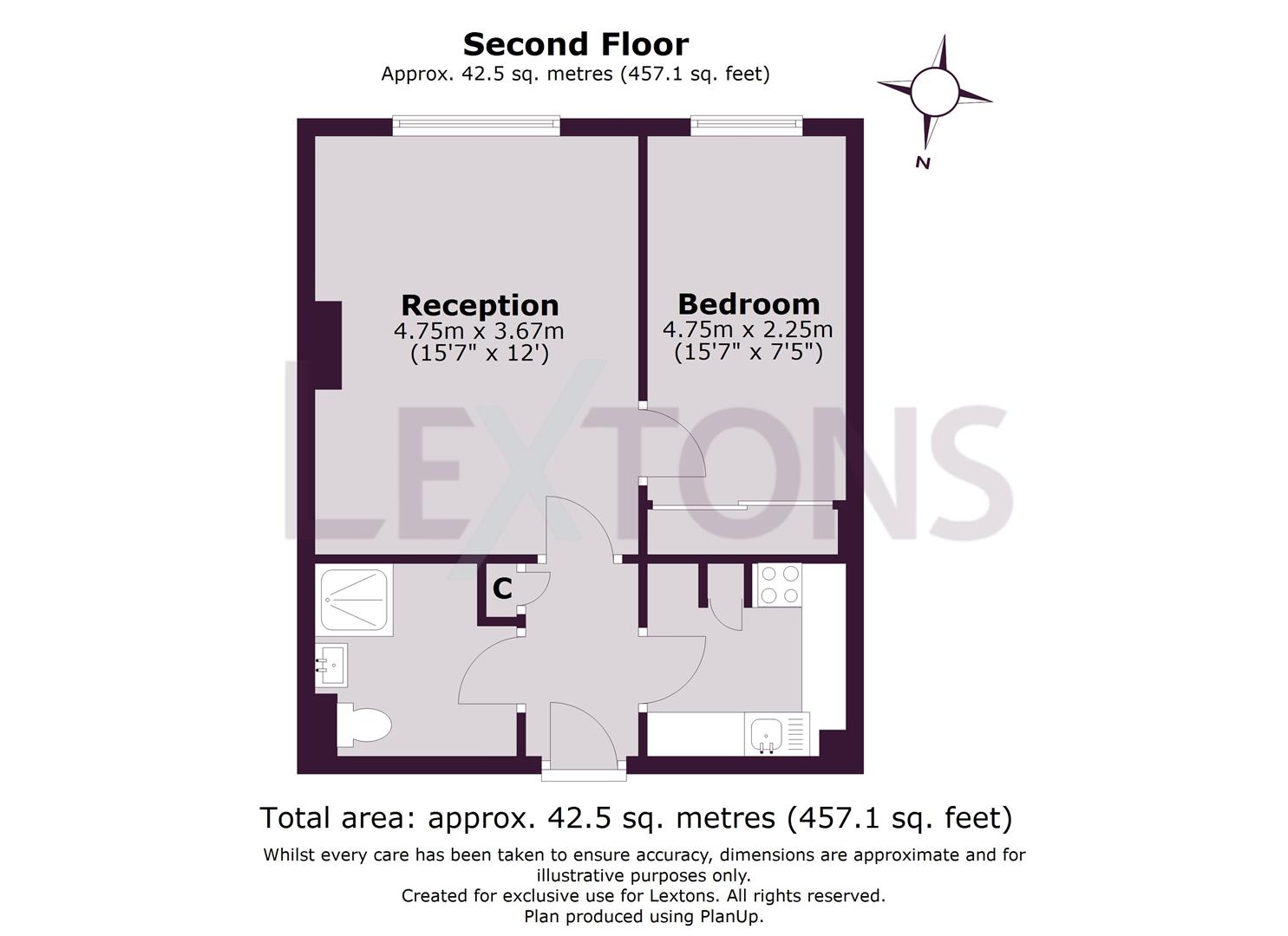 Floorplans For Marine Court, St. Leonards-On-Sea