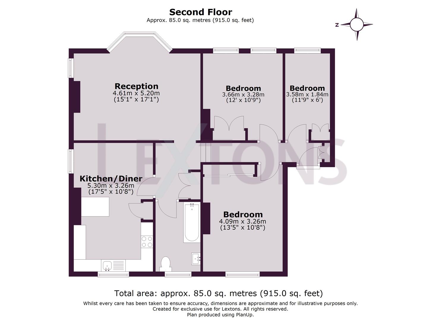 Floorplans For Bedford Place, Brighton