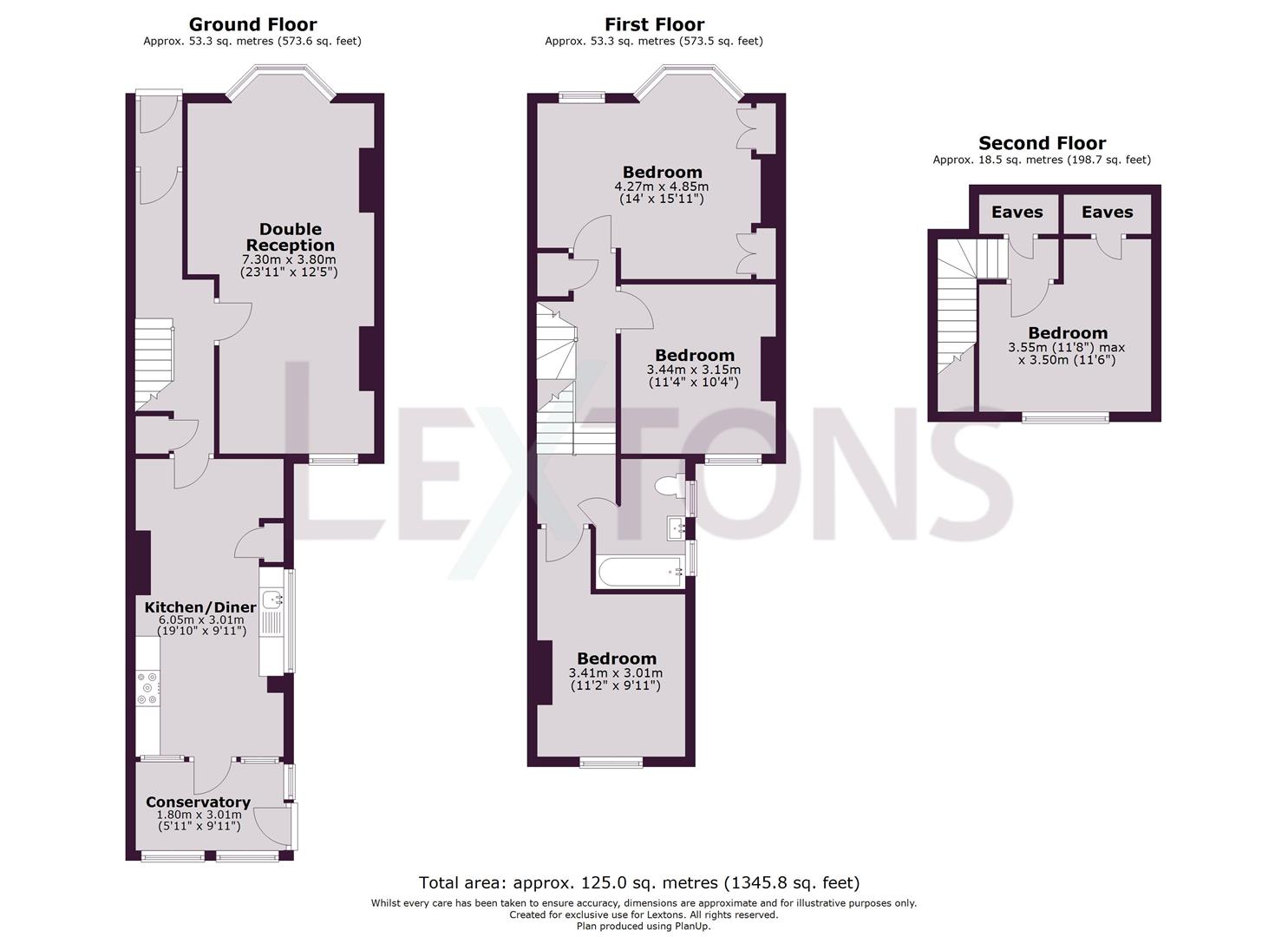 Floorplans For Waldegrave Road, Brighton