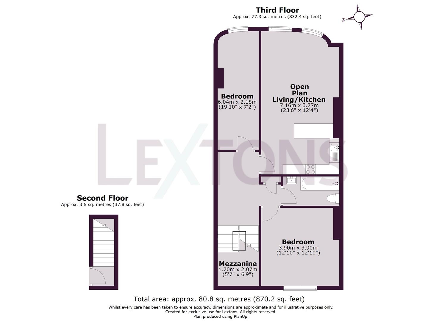 Floorplans For Brunswick Place, Hove