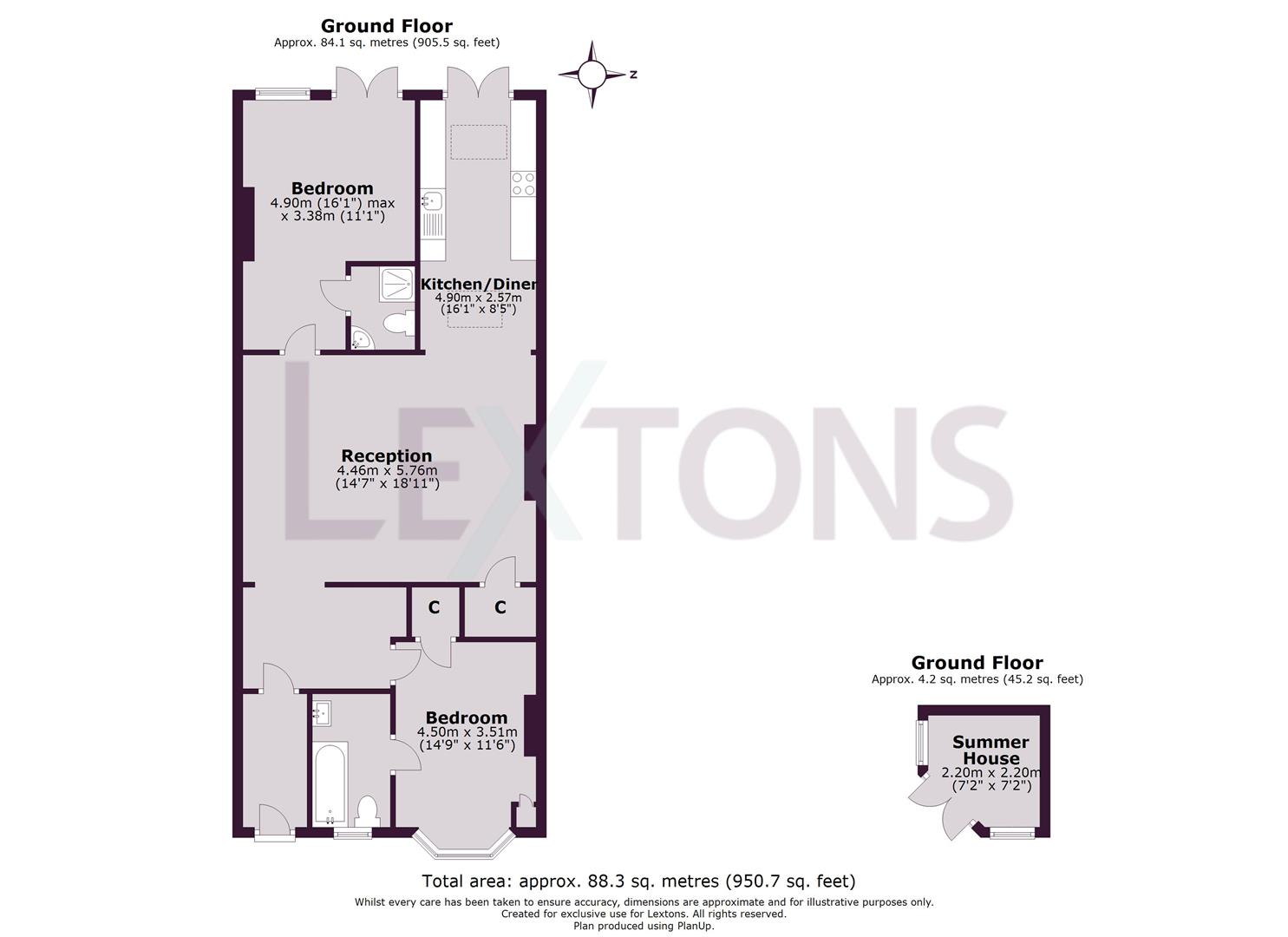 Floorplans For Norton Road, Hove