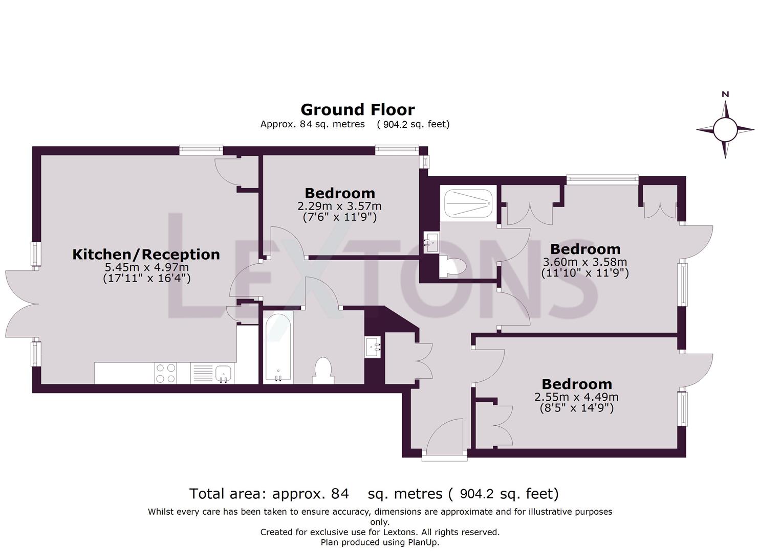 Floorplans For Goldstone Crescent, Hove
