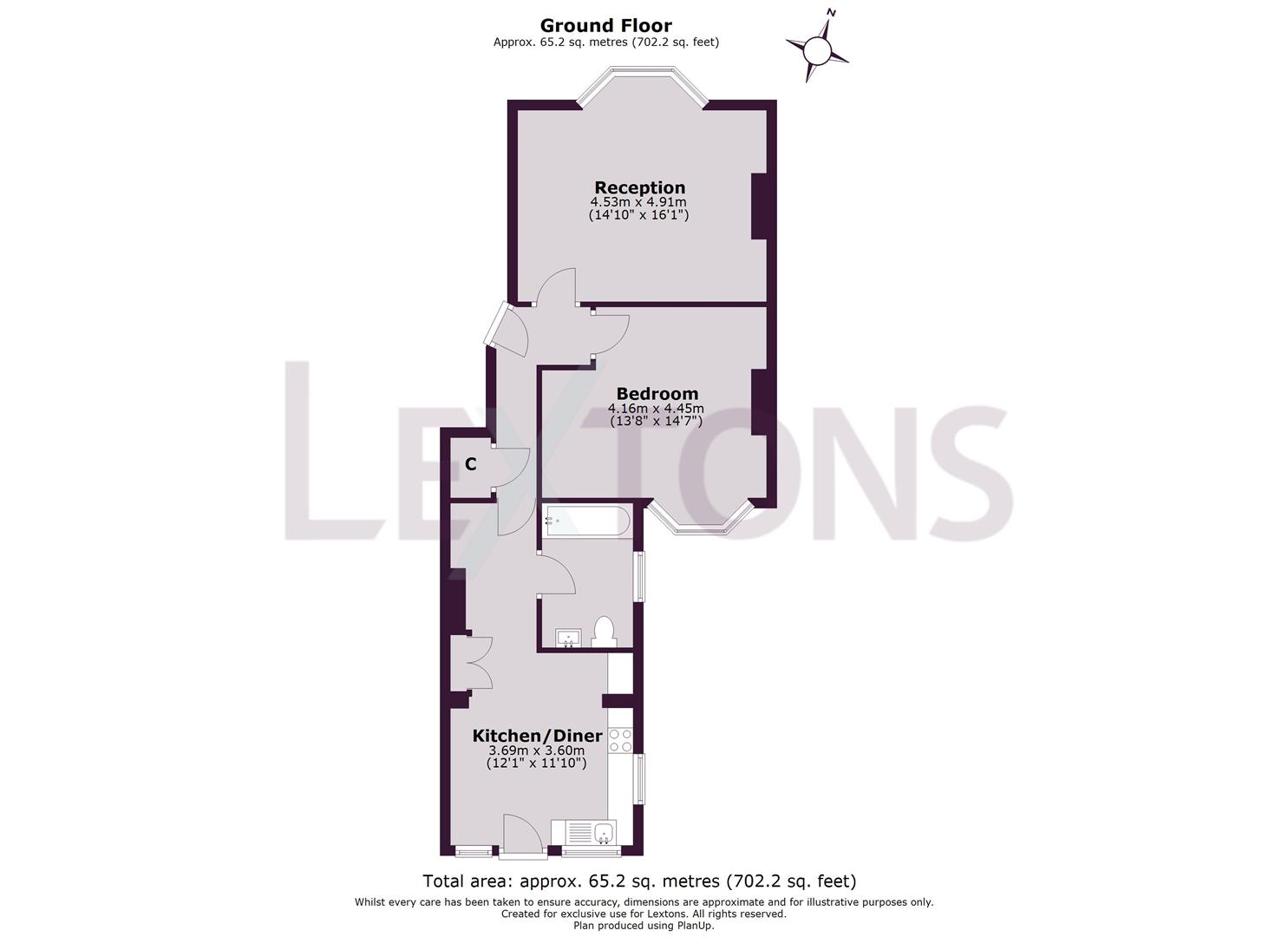 Floorplans For Lauriston Road, Brighton