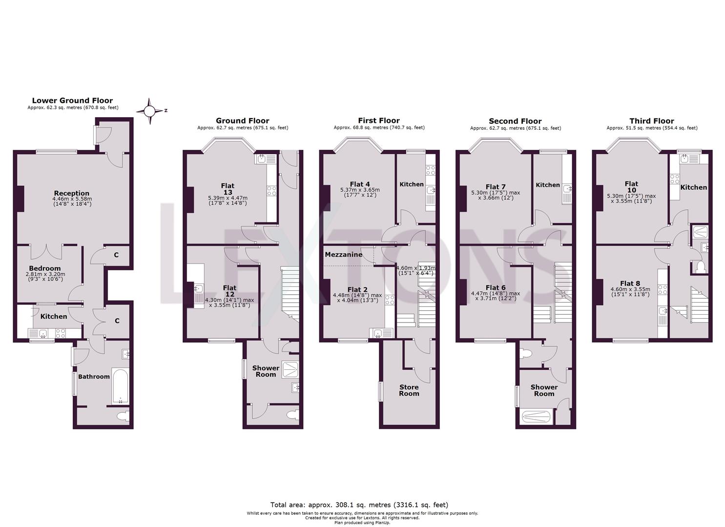Floorplans For Atlingworth Street, Brighton