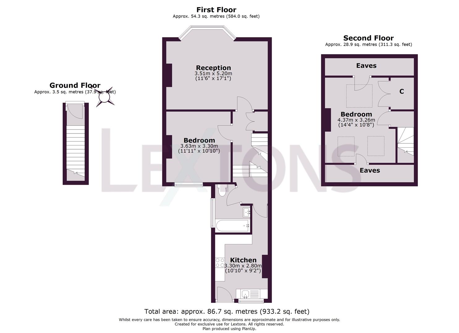Floorplans For Hampstead Road, Brighton