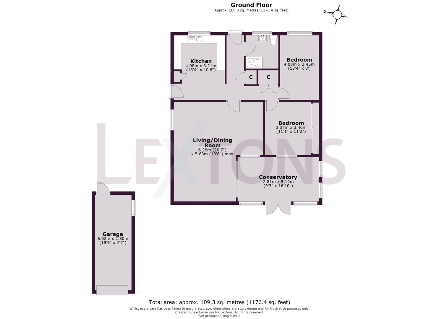 Floorplans For May Close, Sidlesham, Chichester