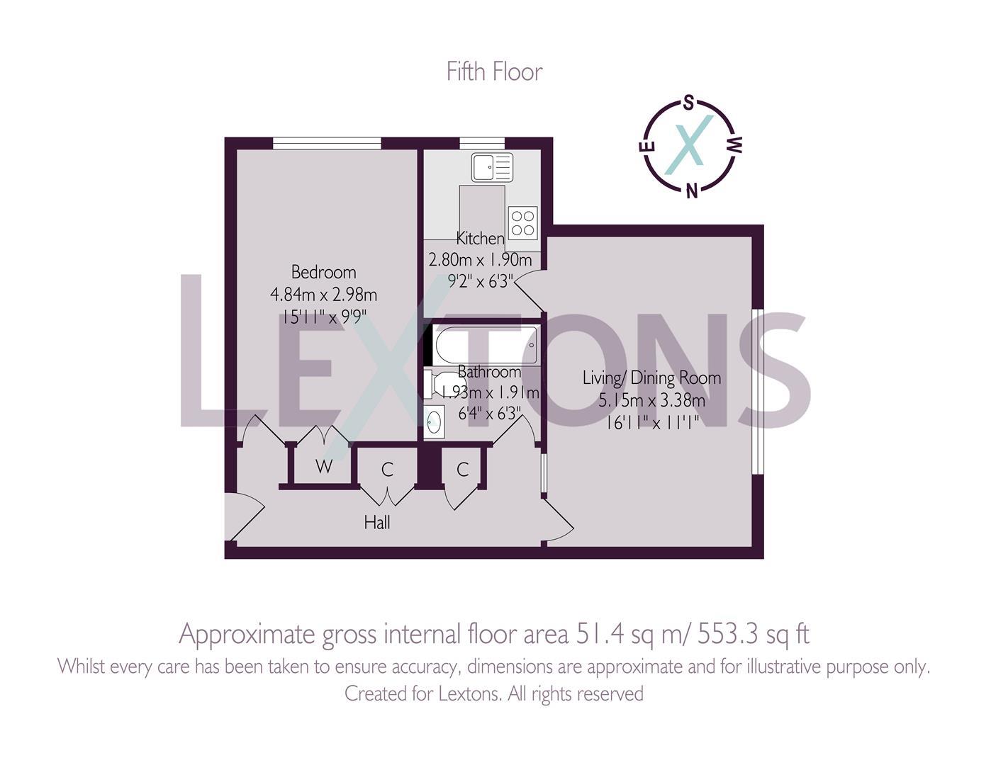Floorplans For Holland Road, Hove