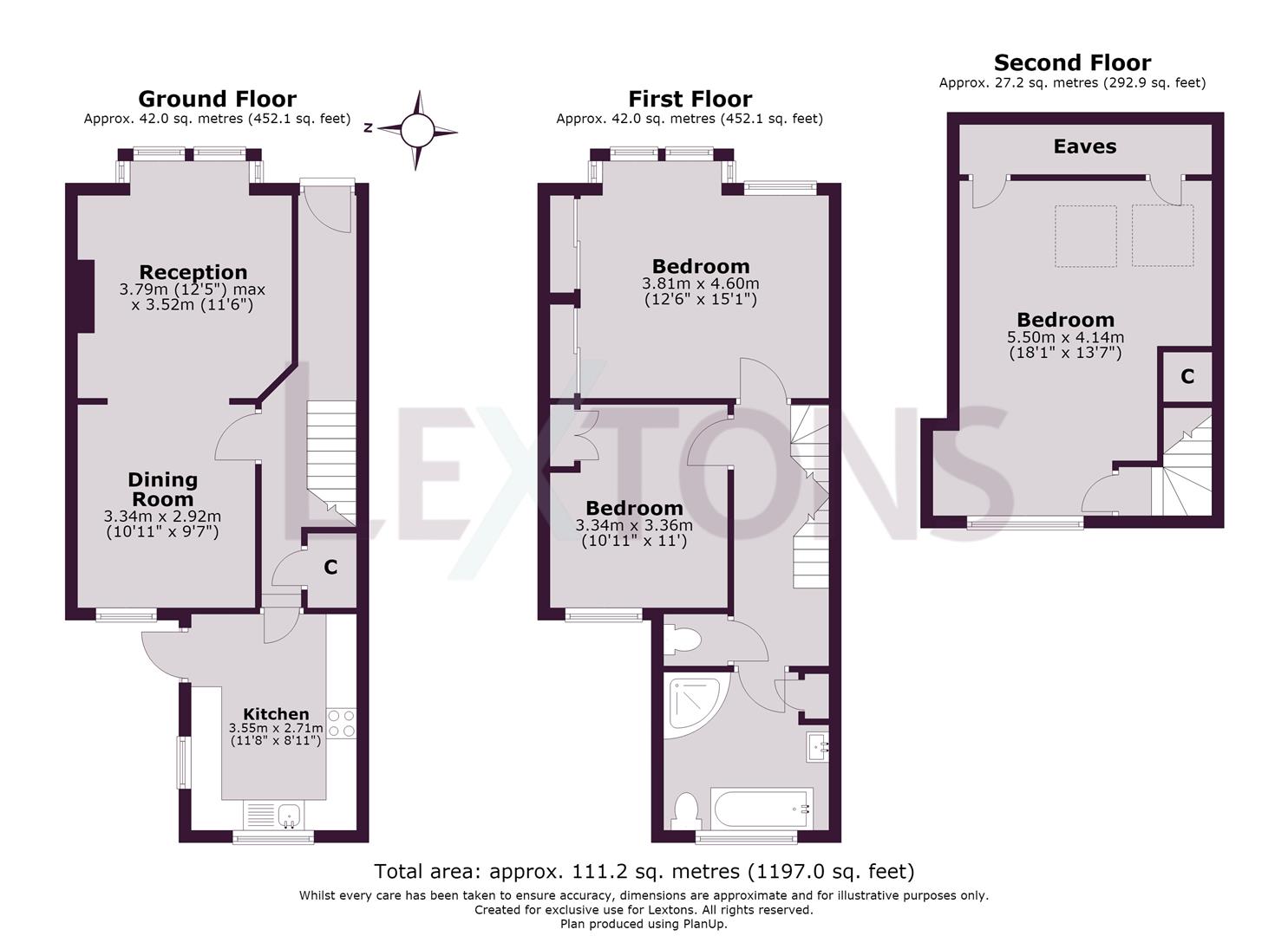 Floorplans For Hollingdean Terrace, Brighton