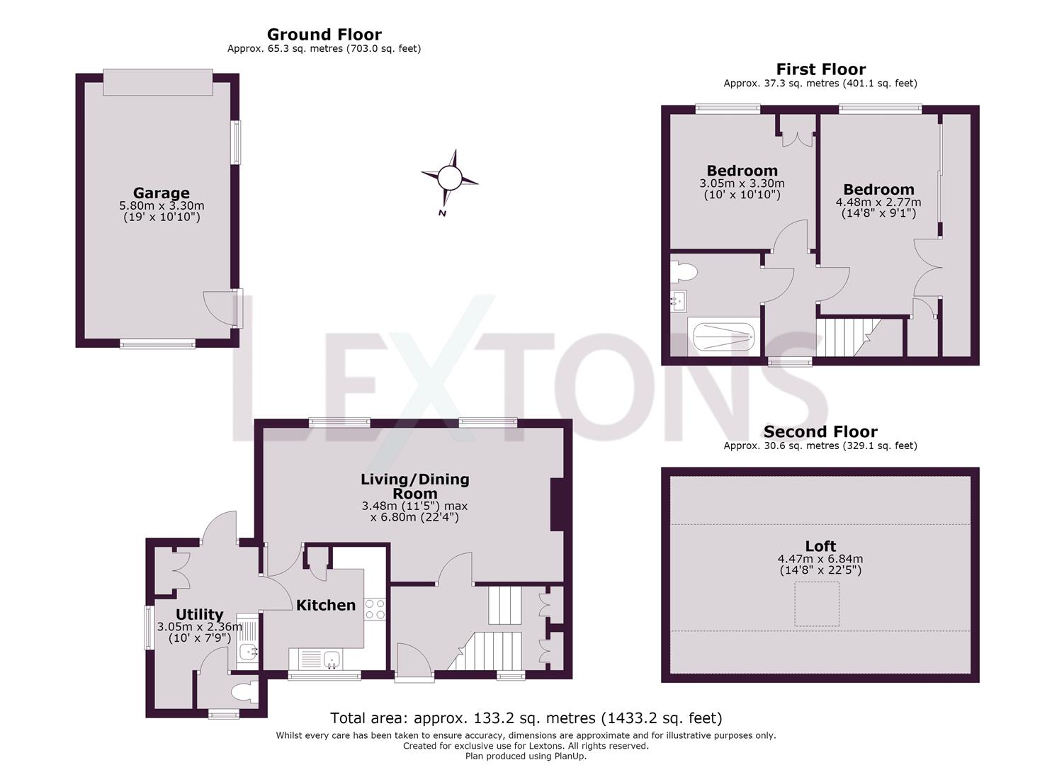 Floorplans For Hawkhurst Road, Brighton