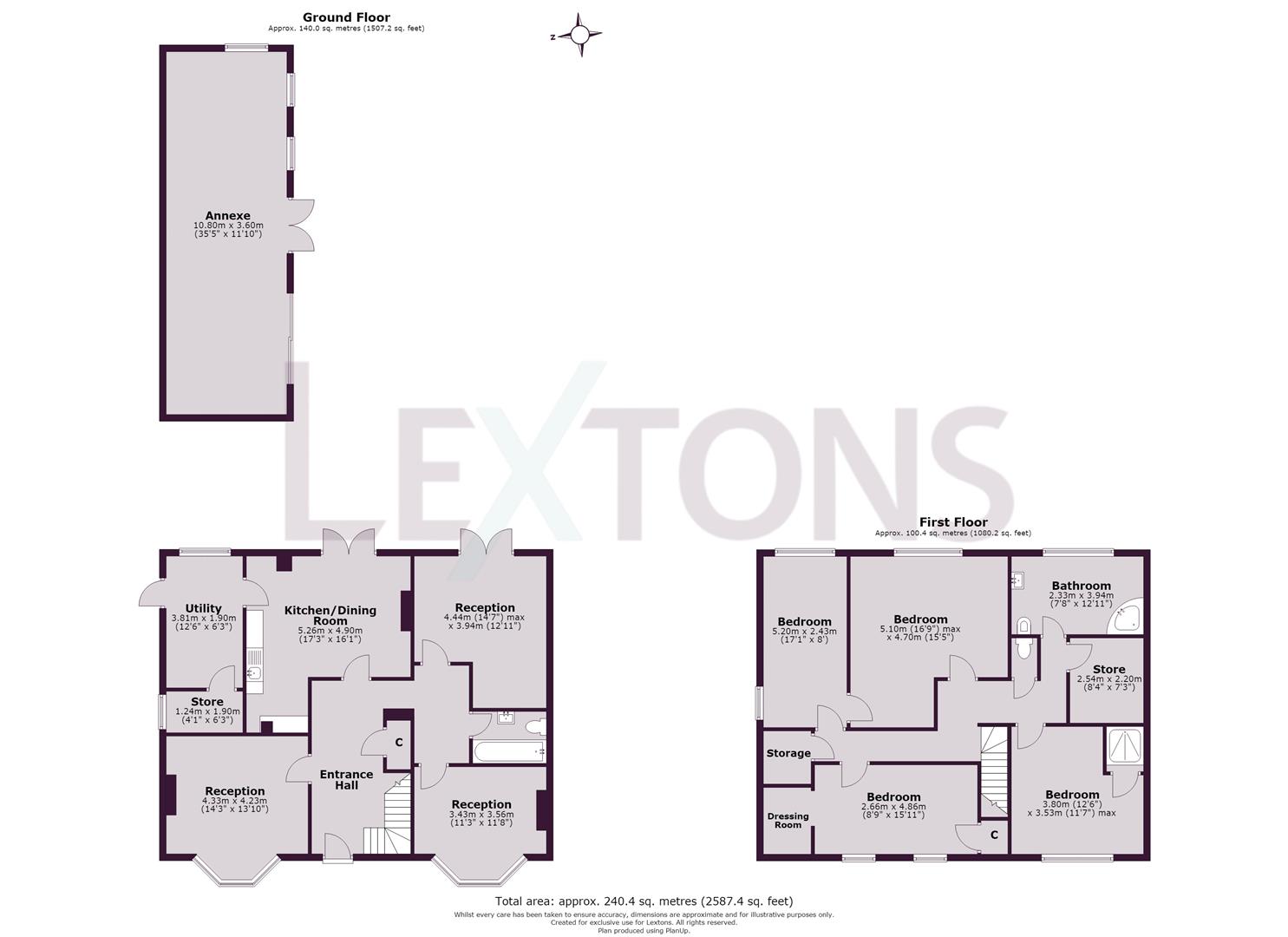 Floorplans For South Street, Tarring, Worthing