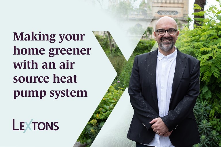 Making your home greener with an air source heat pump system